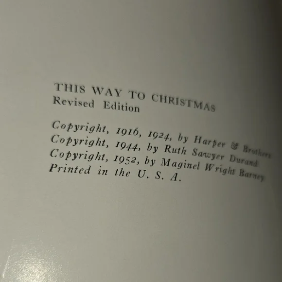 Green and Yellow Festive Book Cover with Evergreen Silhouettes - Picture 2 of 4